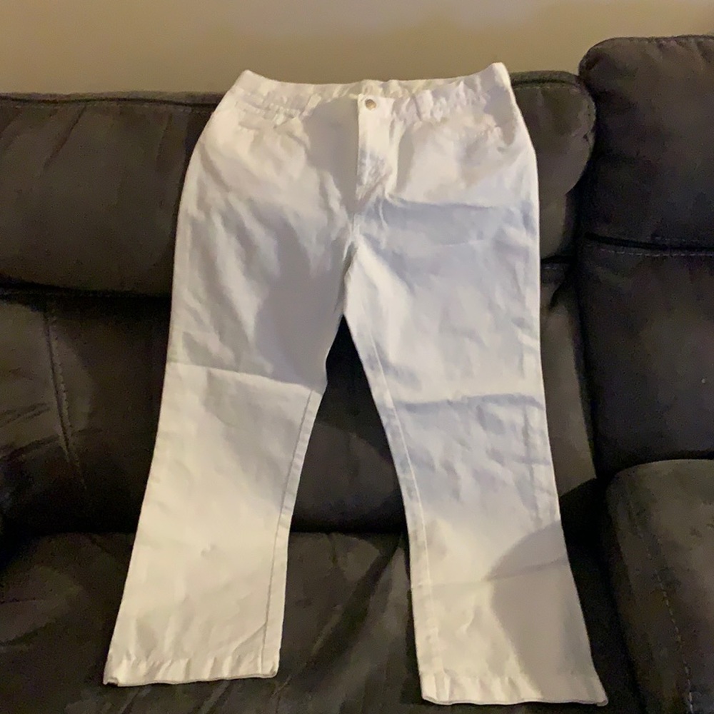 Girls white pants